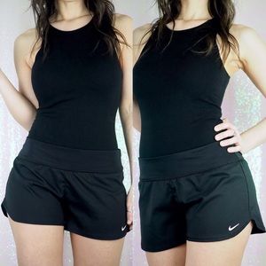 NIKE Loose Fit Black Shorts with Built In Liner ✔️